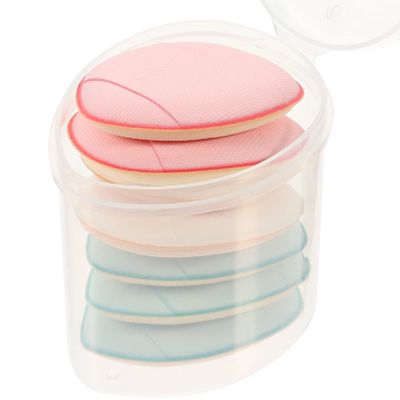 Beavorty Miniature Fingertip 7pcs Powder for Face Dry/wet Suitable Comfortable and Easy to Clean Makeup Tools Random Color