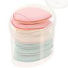 Beavorty Miniature Fingertip 7pcs Powder for Face Dry/wet Suitable Comfortable and Easy to Clean Makeup Tools Random Color view 1