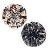 2 Pieces Large Silk Satin Double Layer Printing Sleeping Cap Bonnet for Women Curly Braid Head Hair Cover view 1
