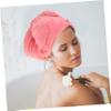 CALLARON 1pc Fast-Drying Microfiber Hair Drying Towel Cap Water Absorbent Shower Hat for Quick Hair Gym Travel for Women view 2