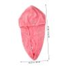 CALLARON 1pc Fast-Drying Microfiber Hair Drying Towel Cap Water Absorbent Shower Hat for Quick Hair Gym Travel for Women view 4