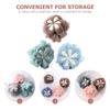 Beavorty 3pcs Portable Shower Loofah Soft Exfoliating Bath Scrubbers for Comfortable Skin Cleaning for Boys and Girls Adults Multi Bathing Accessories view 2
