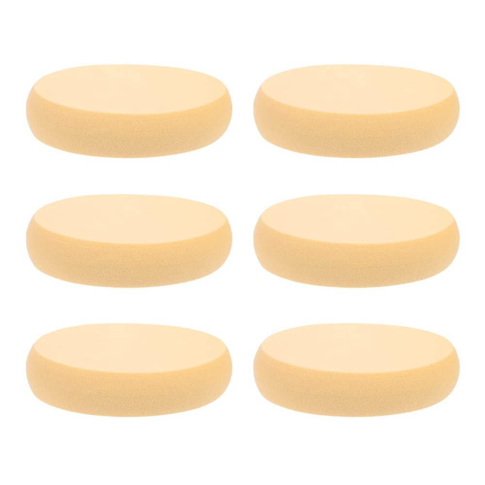 Oval Puff 6Pcs Multifunctional Sponge Makeup Puffs Makeup Sponge Powder Puff Foundation Sponge Professional Makeup Sponge for Cream Liquid
