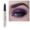 Ofanyia Eyeshadow Sticks, 2 in 1 Cream Shimmer Eye Shadow Pencil Crayon, Waterproof Long Lasting Eye Shadow Highlighter Stick, Double End Eyeshadow Pen with Sponge Brush (08# Smoky Amethyst Shimmer) view 1