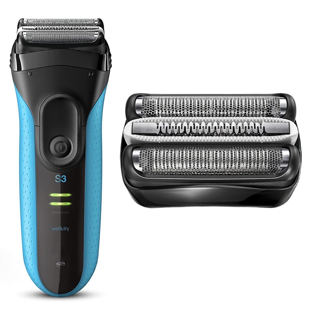 32B Series 3 Replacement Head for Braun ProSkin Electric Shaver, Compatible with Braun Foil Shaver 3000s 3010s 3020s 3030s 3040s 3050cc 3070cc 3080s 3090cc 320 330 340 350cc (1 Pack)