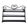 ZnranyiiXY 2 Packs 3 Tier Metal Nail Polish Wall Mount Rack Display Organizer Shelf Holder view 3