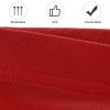 3 Pieces Satin Lined Dread Loc Cap Long Braid Cap Elastic Dreadlock Tube Sock for Full Cover Hair Stocking Night Sleep Bonnet (Navy, Red, Black) view 3
