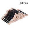 LALAFINA 150pcs Disposable Dual Sided Eyeshadow Applicators for Makeup Sponge Brushes for Easy Eye Shadow Application for and Everyday Use view 3