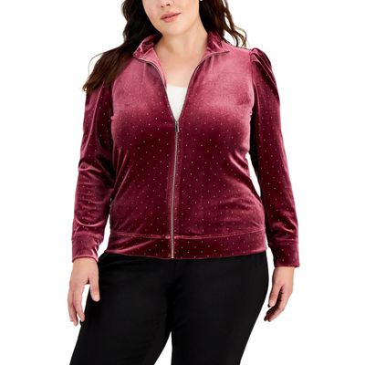 Gift Giving Dewdrop DOT Velour Puff SLV