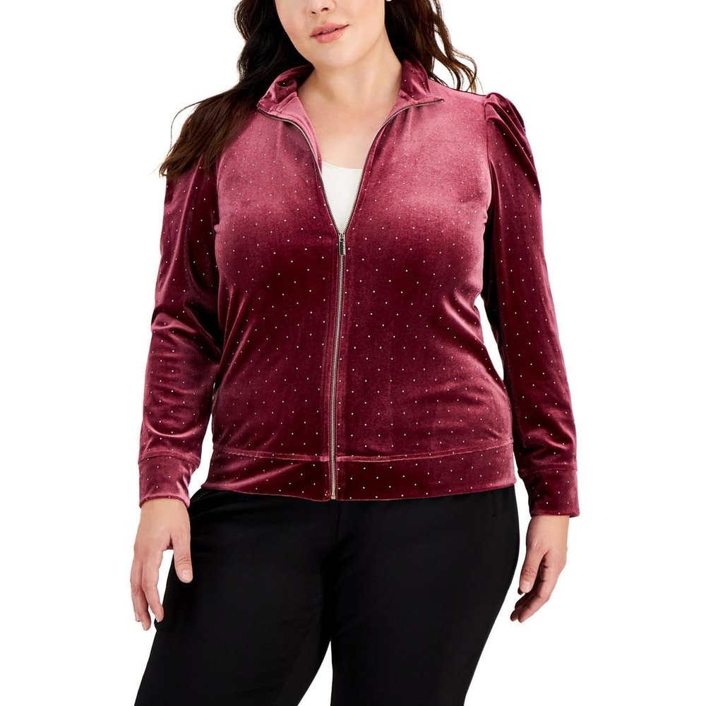 Gift Giving Dewdrop DOT Velour Puff SLV