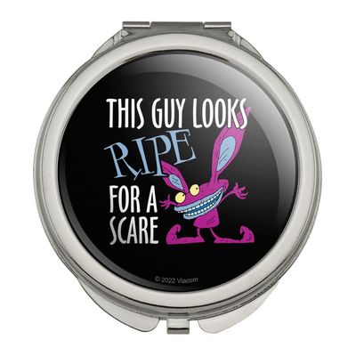 Aaaah Real Monsters Ickis Scare Compact Travel Purse Handbag Makeup Mirror