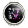 Aaaah Real Monsters Ickis Scare Compact Travel Purse Handbag Makeup Mirror view 1