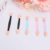 LALAFINA 50pcs Disposable Dual-sided Eyeshadow Brushes for Makeup Application Comfortable Sponge Material for Weddings and Daily Use view 3