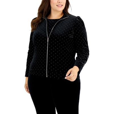 Gift Giving Dewdrop DOT Velour Puff SLV