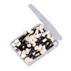 LALAFINA 200pcs Dual Sided Disposable Eyeshadow Brushes for Makeup Application Convenient for and Everyday Use view 2