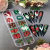 24Pcs & 48Pcs 3D Acrylic Christmas Nail Art Charms Handmade by Acrylic Powder (Noel 2# 48Pcs) view 1