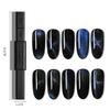 DANNEASY 12pcs Cat Eye Magnet Tool Set for Nail Design - Gradient Gel Polish Pen, Double-Ended Magnetic Sticks - DIY Salon Art Tools view 2