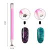 DANNEASY 12pcs Cat Eye Magnet Tool Set for Nail Design - Gradient Gel Polish Pen, Double-Ended Magnetic Sticks - DIY Salon Art Tools view 3