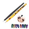 DANNEASY 12pcs Cat Eye Magnet Tool Set for Nail Design - Gradient Gel Polish Pen, Double-Ended Magnetic Sticks - DIY Salon Art Tools view 4