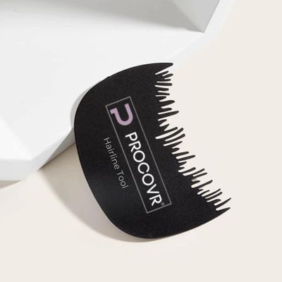Hairline Optimizer Blending Tool Template for use with PROCOVR Hair Concealer