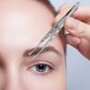 Stainless Steel Meibomian Gland Expressor Professional Eyelid Massage Tweezers Eyelid Tip for Dry Eyes, Round Tip view 4