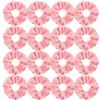 16 Pacs Pink Satin Scrunchies Bridesmaid Proposal Gifts Hair Ties Scrunchies for Women Girls Bachelorette Party Favors(Pink) view 1