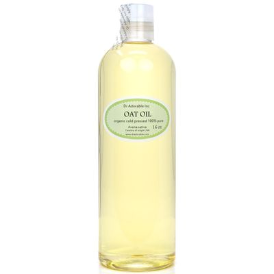Dr Adorable - 16 oz - Oat Oil - 100% Pure Natural Premium Organic Cold Pressed