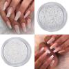 4 Boxes Flatback Rhinestones and Pearls Nail Charms for Acrylics - Crystals, Half Rounds, and Accessories for DIY Nail Art Decor view 4