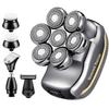 Head Shavers for Bald Men, 5 In 1 Waterproof LCD Bald Head Shavers Wet/Dry Cordless Head Shavers For Bald Men 7D Electric Razor Grooming Kit view 1
