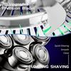 Head Shavers for Bald Men, 5 In 1 Waterproof LCD Bald Head Shavers Wet/Dry Cordless Head Shavers For Bald Men 7D Electric Razor Grooming Kit view 2