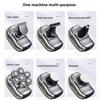Head Shavers for Bald Men, 5 In 1 Waterproof LCD Bald Head Shavers Wet/Dry Cordless Head Shavers For Bald Men 7D Electric Razor Grooming Kit view 3