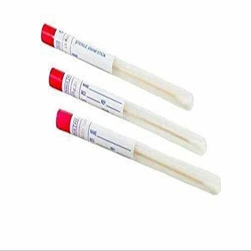 sainio Wooden Sterilized Swab Sticks in Plastic (Pack of 200) Tubes