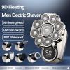 Head Shavers for Bald Men, 9D Electric Head Shaver 6 in 1 Shavers for Bald Men Electric Razor Nose Hair Sideburns Trimmer Waterproof Wet/Dry Grooming Kit view 2