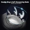 Head Shavers for Bald Men, 9D Electric Head Shaver 6 in 1 Shavers for Bald Men Electric Razor Nose Hair Sideburns Trimmer Waterproof Wet/Dry Grooming Kit view 4