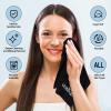 Orighty Microfiber Makeup Remover Cloths - Super Soft, Quick Dry Face Towels for Cleansing, 13 x 13 Inch, 6 Count, Black view 4