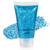 Mysense Blue Body Glitter Gel, Singer Concerts Glitter Makeup, Music Festival Rave Eye Hair Accessories, Chunky Glitter Mermaid Sequins, Sparkling Face Paint for Women, 30g view 1