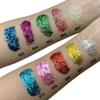 Mysense Blue Body Glitter Gel, Singer Concerts Glitter Makeup, Music Festival Rave Eye Hair Accessories, Chunky Glitter Mermaid Sequins, Sparkling Face Paint for Women, 30g view 4