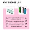 Karroy Nail Files and Buffers for Natural Nails Smooth and Polish Gel Surface 400/600/4000 Grit (D-Prism) view 3