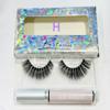 BITARIOS 3D MINK LASHES WITH GLUE EYELINER (Hala) view 2
