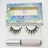 BITARIOS 3D MINK LASHES WITH GLUE EYELINER (Diamond) view 2