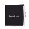 OSALADI Hair Styling Accessories 2pcs Hair Dryer Bag Fabric Drawstring Bag Container Travel Hair Dryer Bag Hotel Hair Dryer Bags for Travel Bathroom Travel Toiletry Bag view 3