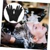 OSALADI Hair Beauty Tools 3 Pairs of Hair Dyeing Gloves Anti-slip and Waterproof Design Dyeing Gloves for Women Men Size l view 4