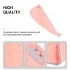 COHEALI Absorbent Hair Drying Towel Cap for Women Cartoon Design Fleece Hair Wrap Reduces Frizz and Breakage for Quick Drying view 3