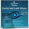 NOVEHA 60Pcs Allergy Relief Eyelid Wipes | Pre-moistened Hypoallergenic Eye Cleansing Pads, Reduce Itchiness, Redness & Discomfort Caused By Allergy, Clean, Soothe & Remove Debris (1 Pack) view 1