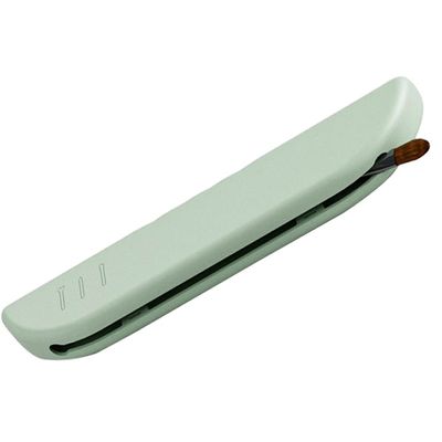 Liemuao Portable Makeup Brush Holder,Washable Soft Silicon Trendy Cosmetic Face Brushes Holder,Travel Makeup Brush Case Travel Accessories for Women Girls (Green)