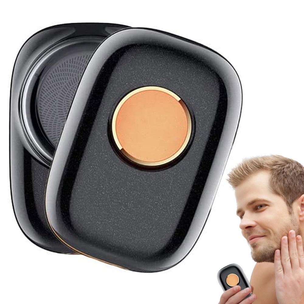 -Shave Portable Electric Shaver | Electric for Men Pocket Size Portable Shaver Wet and Dry Mens USB Rechargeable Shaver -Button Use Suitable for Air
