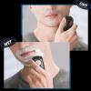 -Shave Portable Electric Shaver | Electric for Men Pocket Size Portable Shaver Wet and Dry Mens USB Rechargeable Shaver -Button Use Suitable for Air view 2