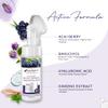 Acai Berry Foaming Face Wash Daily Facial Cleanser | Hyaluronic Acid, Silicon Exfoliating Scrub Brush | Anti Aging, Hydrating, Acne, Dark Spot Control for Sensitive Dry Oily Skin view 4