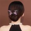 3PCS Ins Style Elegant Lazy Hair Curler, Crystal Hair Bun Maker, French Twist Hairstyle Bun Hairs Accessories, Bun Clips for Hairs, Quick Twist Hairs Tool view 2
