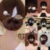 3PCS Ins Style Elegant Lazy Hair Curler, Crystal Hair Bun Maker, French Twist Hairstyle Bun Hairs Accessories, Bun Clips for Hairs, Quick Twist Hairs Tool view 4